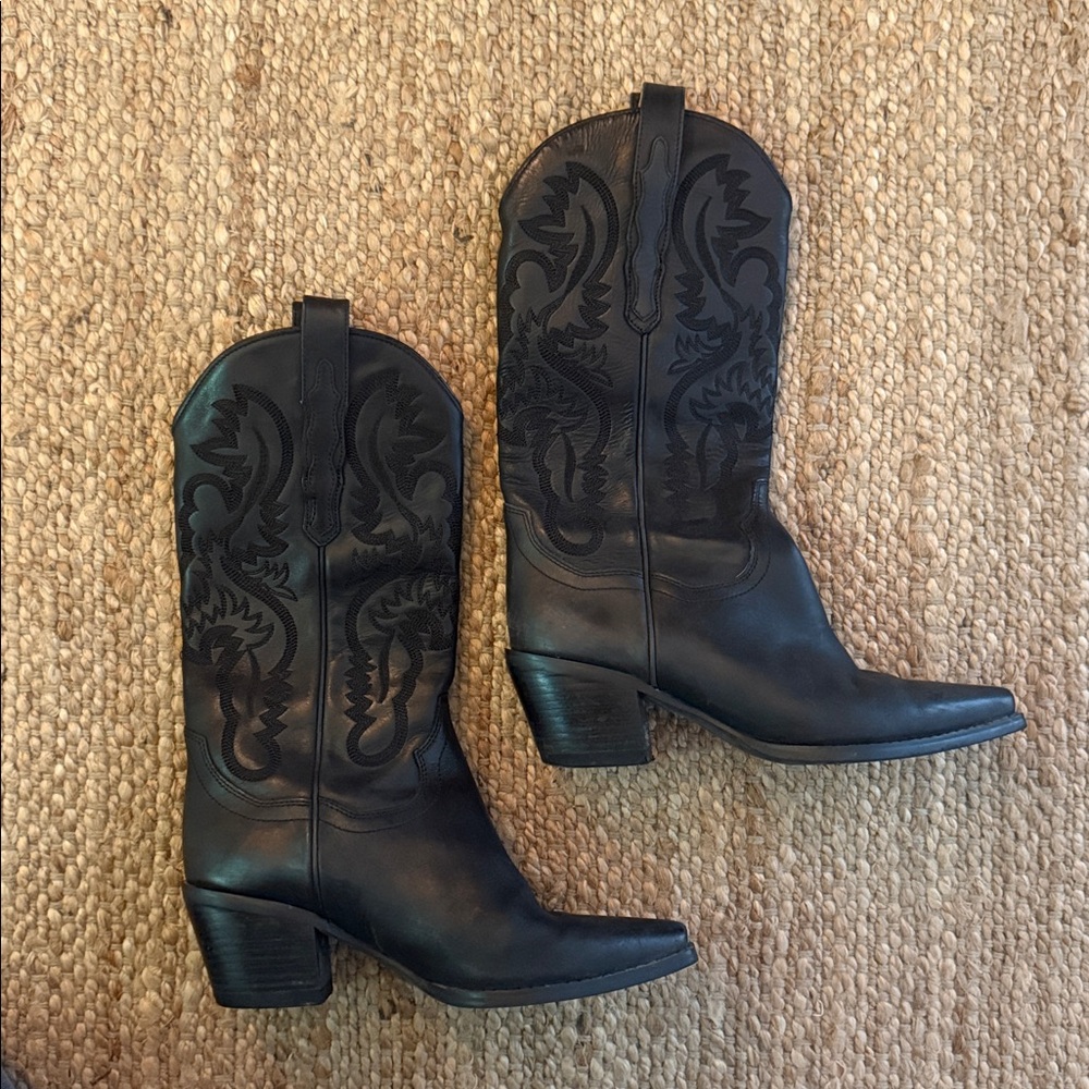 Dagget Leather Boot Jeffrey Campbell